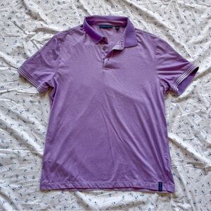 Men’s purple PERRY ELLIS polo